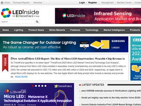 'ledinside.com' screenshot