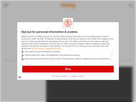 'heftig.de' screenshot