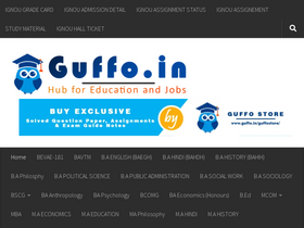 'guffo.in' screenshot