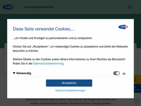 'ausbildungskompass.at' screenshot