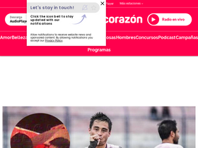 'corazon.pe' screenshot