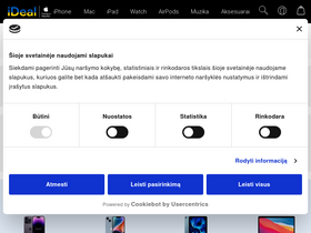 'ideal.lt' screenshot