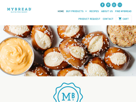 mybreadbakery.com homepage screenshot
