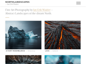 'northlandscapes.com' screenshot