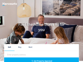 'harcourts.co.nz' screenshot