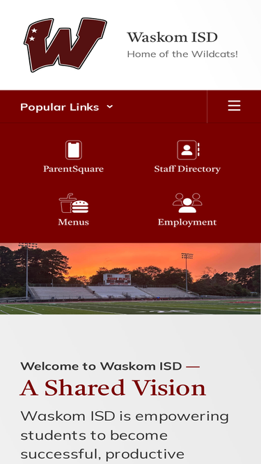 waskomisd.net