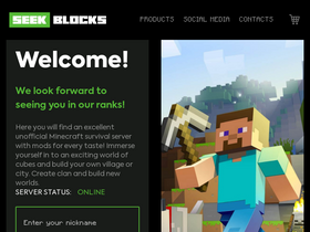 'seekblocks.com' screenshot