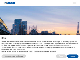 'topcable.com' screenshot