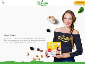 'zdravefitrecepty.cz' screenshot