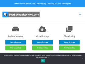 'bestbackupreviews.com' screenshot