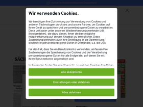 'meine-sz.de' screenshot