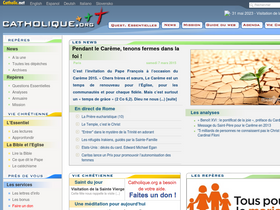 'catholique.org' screenshot