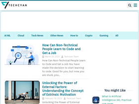 'techcyan.com' screenshot