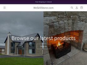 wesellstone.com homepage screenshot