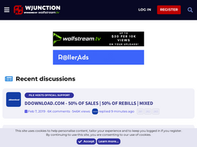 'wjunction.com' screenshot