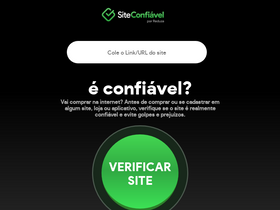 'siteconfiavel.com.br' screenshot