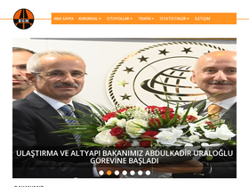 'kgm.gov.tr' screenshot