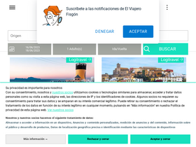 'elviajerofisgon.com' screenshot