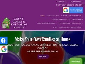 cajuncandles.com