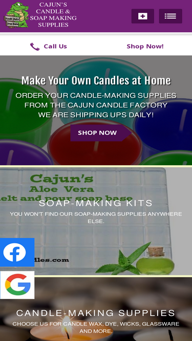 cajuncandles.com