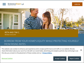 'schoolsfirstfcu.org' screenshot