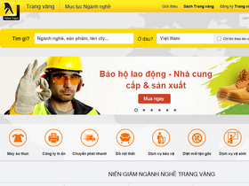 'trangvangvietnam.com' screenshot