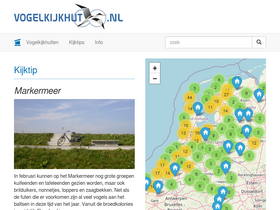 'vogelkijkhut.nl' screenshot