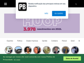 'pretonobranco.com.br' screenshot