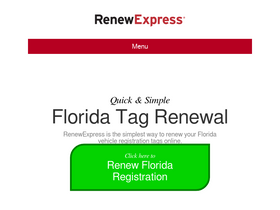 'renewexpress.com' screenshot
