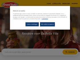 'granditalia.nl' screenshot