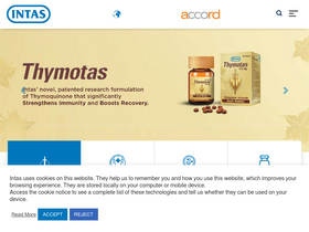 'intaspharma.com' screenshot