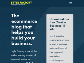 'stylefactoryproductions.com' screenshot