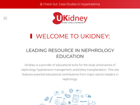 'ukidney.com' screenshot