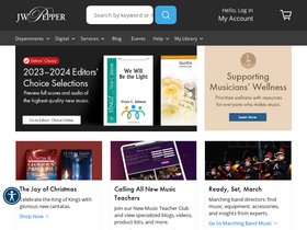 'jwpepper.com' screenshot