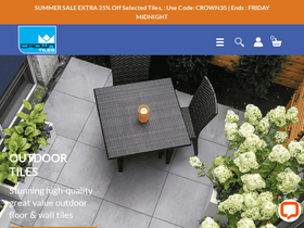 'crowntiles.co.uk' screenshot