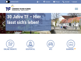 'teltow-flaeming.de' screenshot