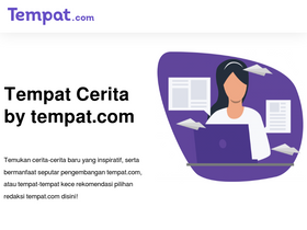 'tempat.com' screenshot