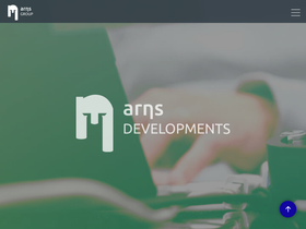 'arhs-developments.com' screenshot