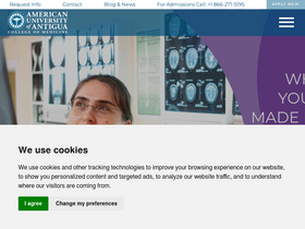 'auamed.org' screenshot