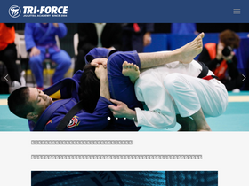 'triforce-bjj.com' screenshot