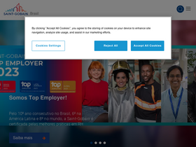 'saint-gobain.com.br' screenshot