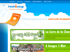 'toutacoup.ca' screenshot