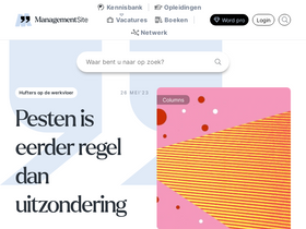 'managementsite.nl' screenshot