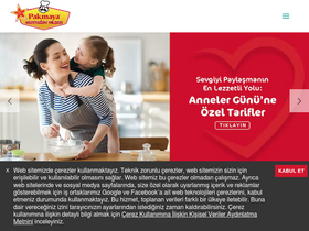 'mutfaginyildizi.com' screenshot