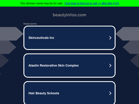 'beautyinfoo.com' screenshot