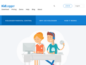 'kidlogger.net' screenshot