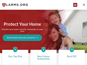 'alarms.org' screenshot