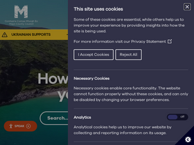 'mayo.ie' screenshot