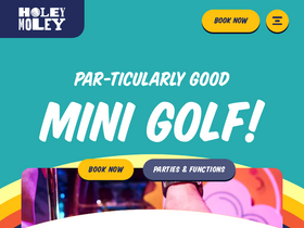 'holeymoley.com.au' screenshot