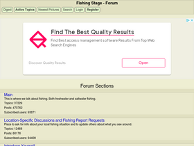 'fishingstage.com' screenshot